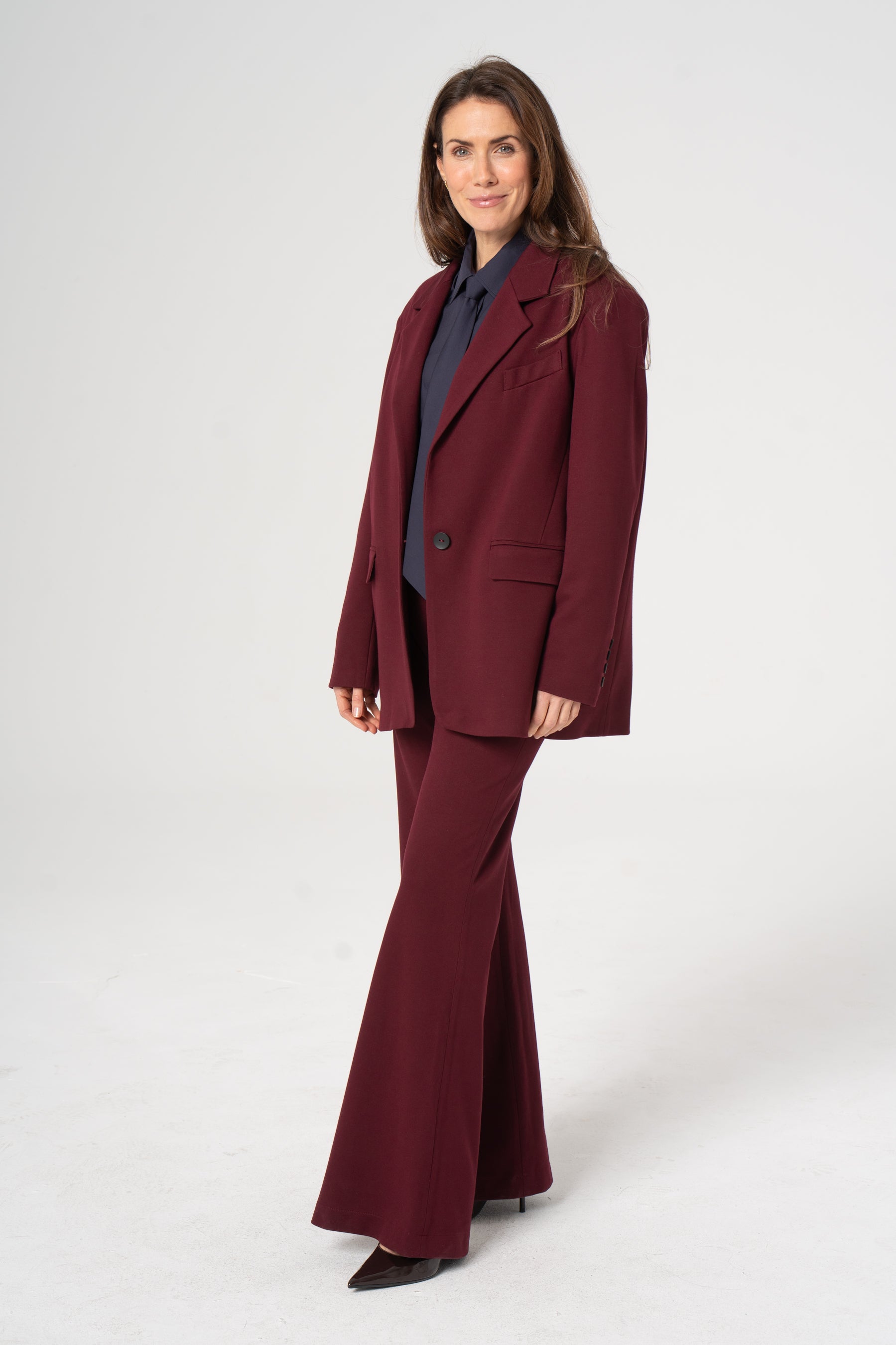 Marynarka ALISON bordowy