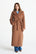 Płaszcz VERONA maxi camelowy