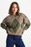 Sweter EVA romby oliwkowe