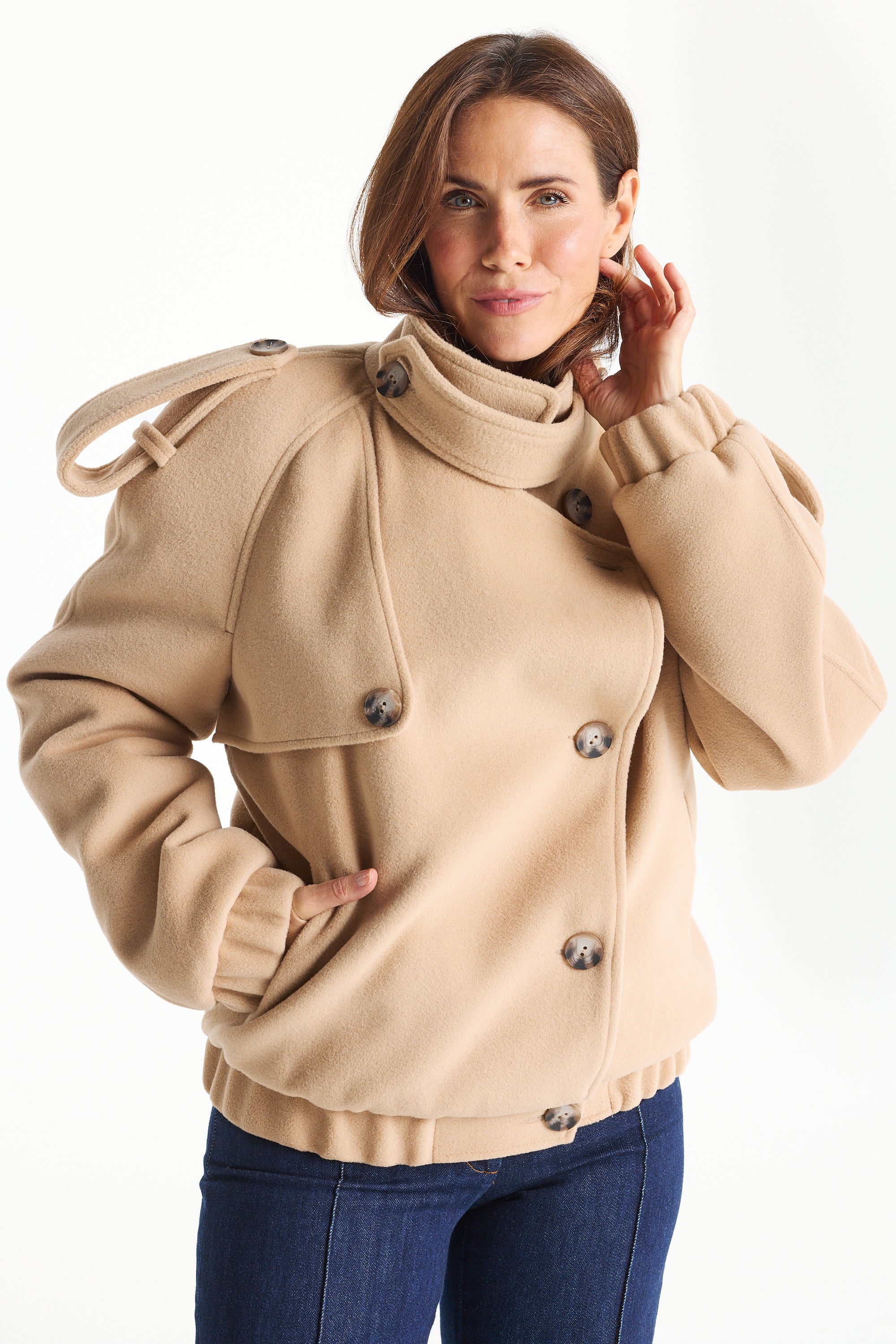 Kurtka ELLIOT beżowa