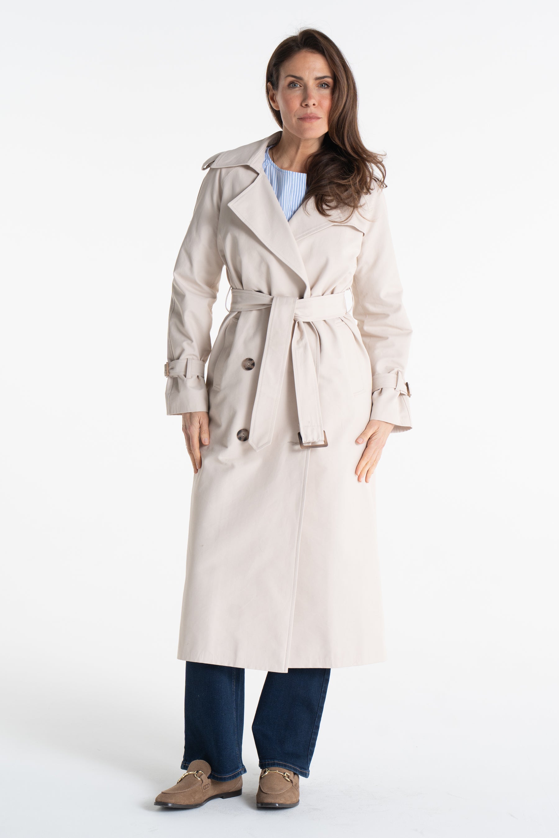 Trencz ADRIANNA maxi latte