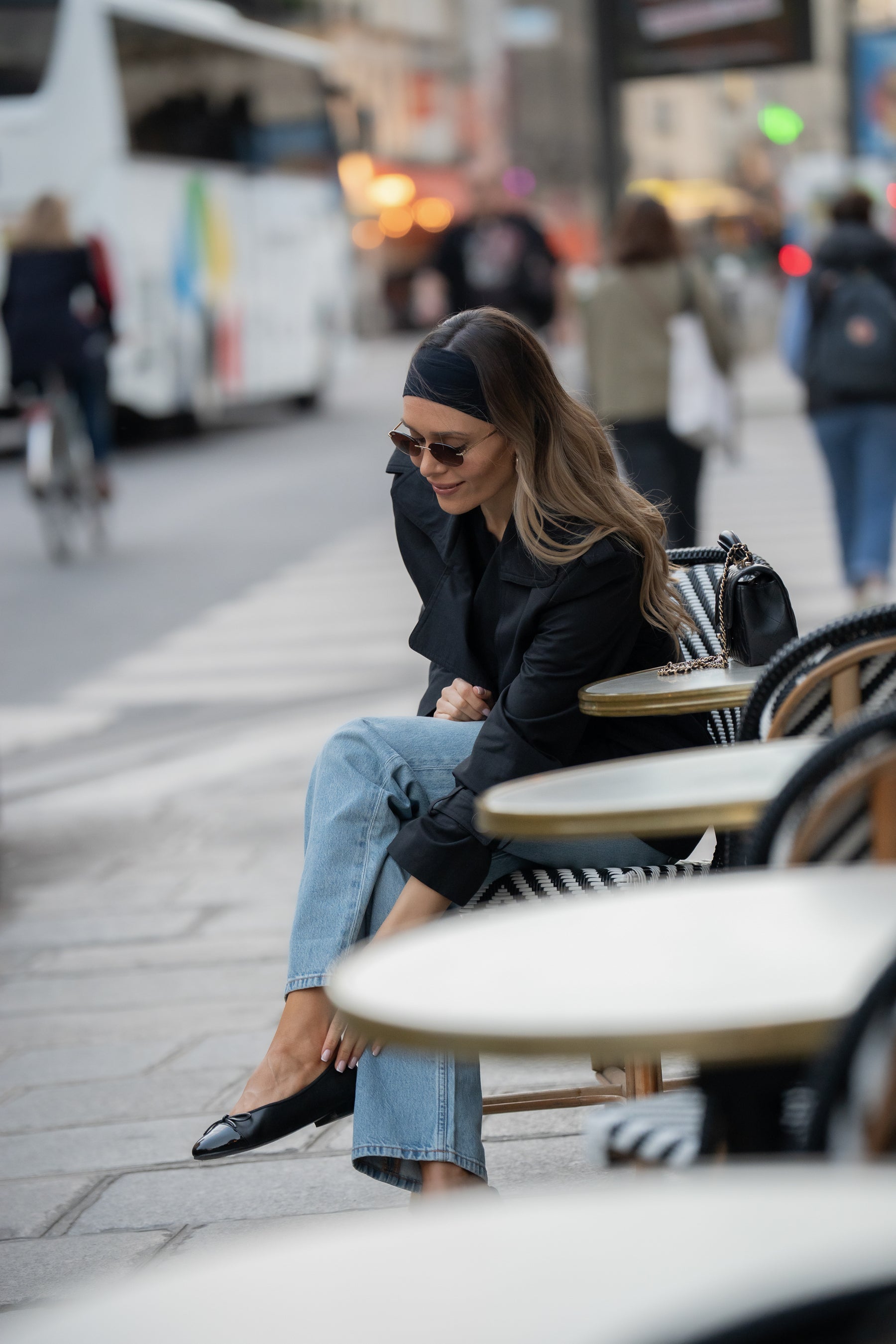 Trencz DINA czarny